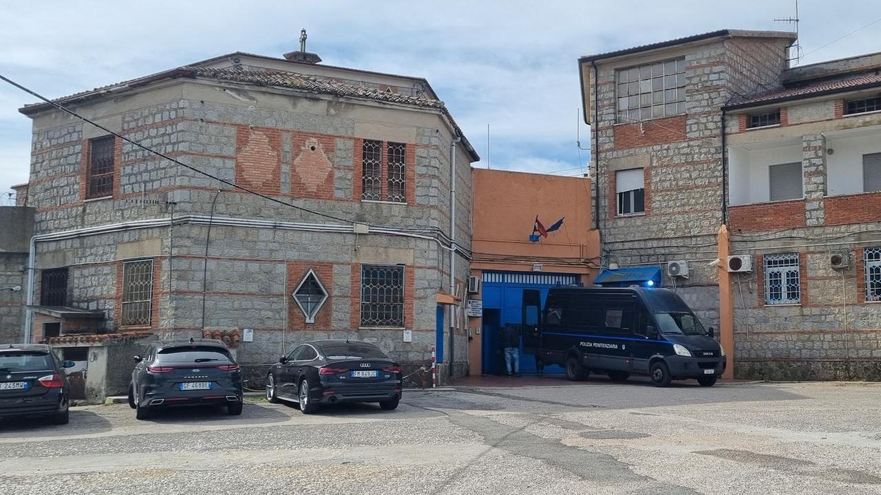 L'ingresso del carcere di Badu 'e Carros