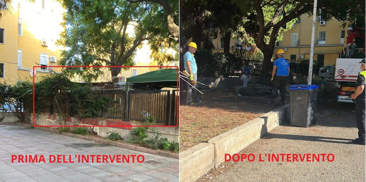 Demolite le strutture abusive: Piazza Medaglia Miracolosa restituita alla comunità