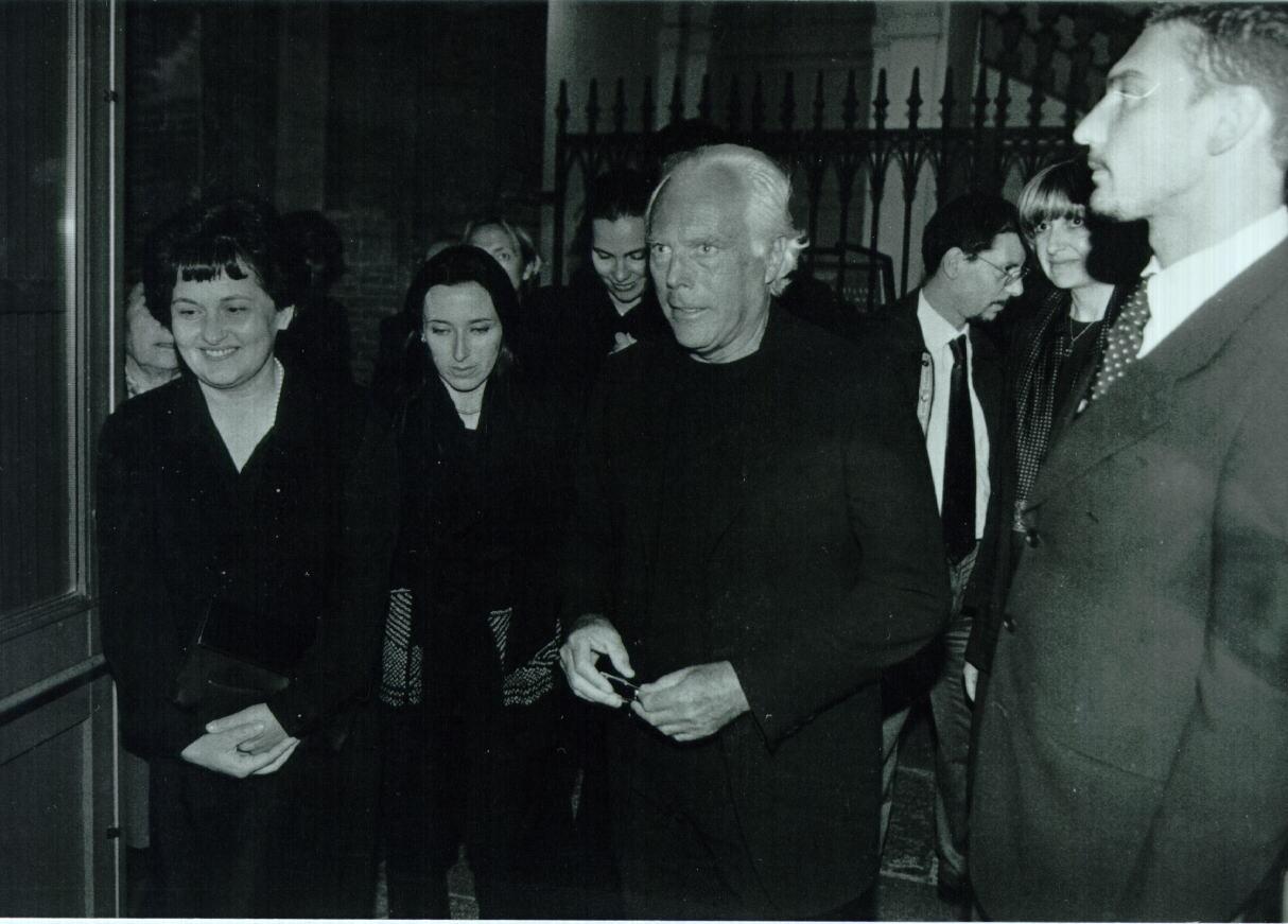 Giorgio Armani al Teatro Comunale