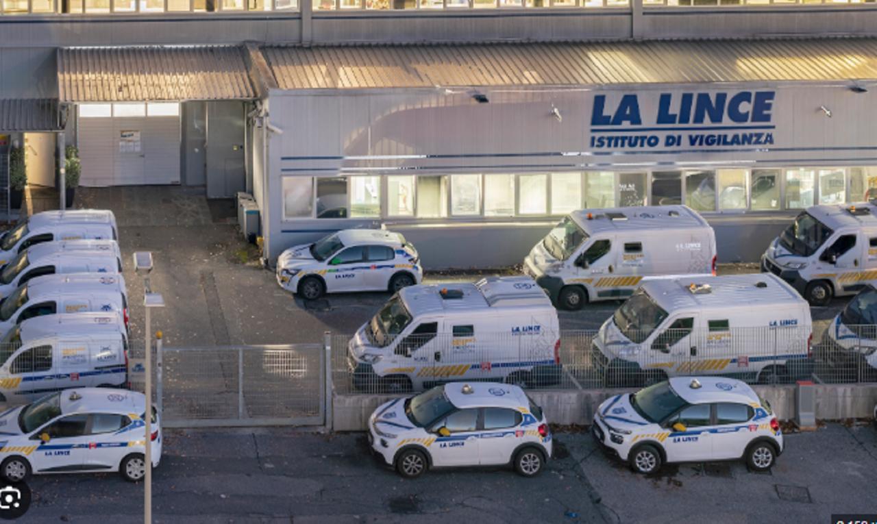 
	Mezzi dell'istituto di vigilanza "La Lince"

