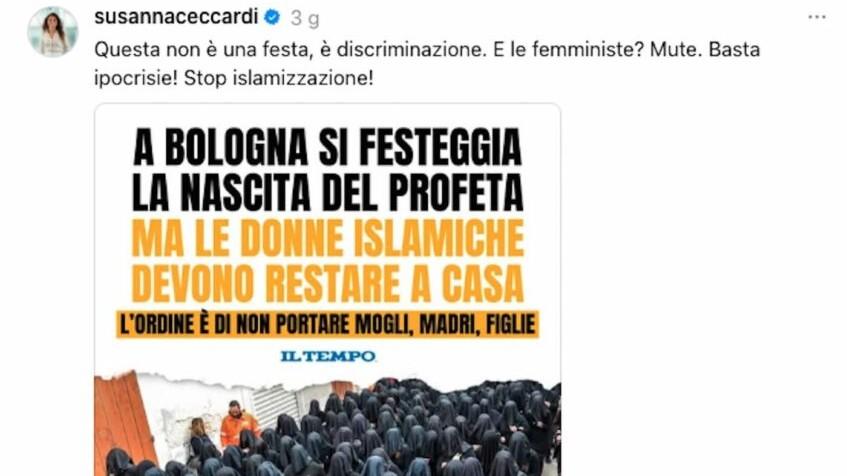 La gaffe dell’eurodeputata leghista: denuncia un corteo islamico, ma era una processione cristiana