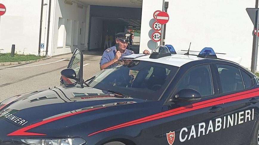 I carabinieri all'ospedale di Cona