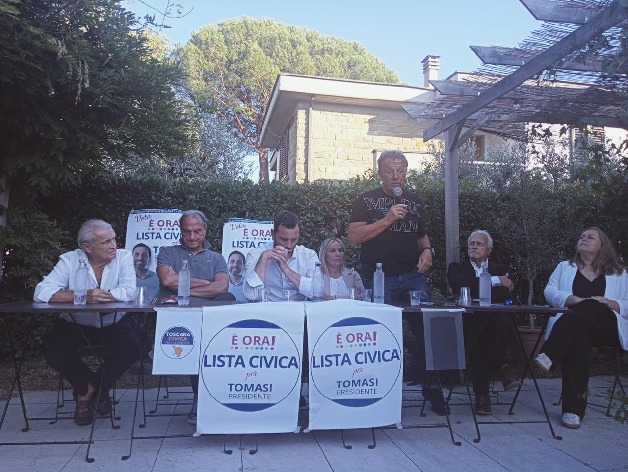 
	La presentazione dei candidati a Montemurlo

