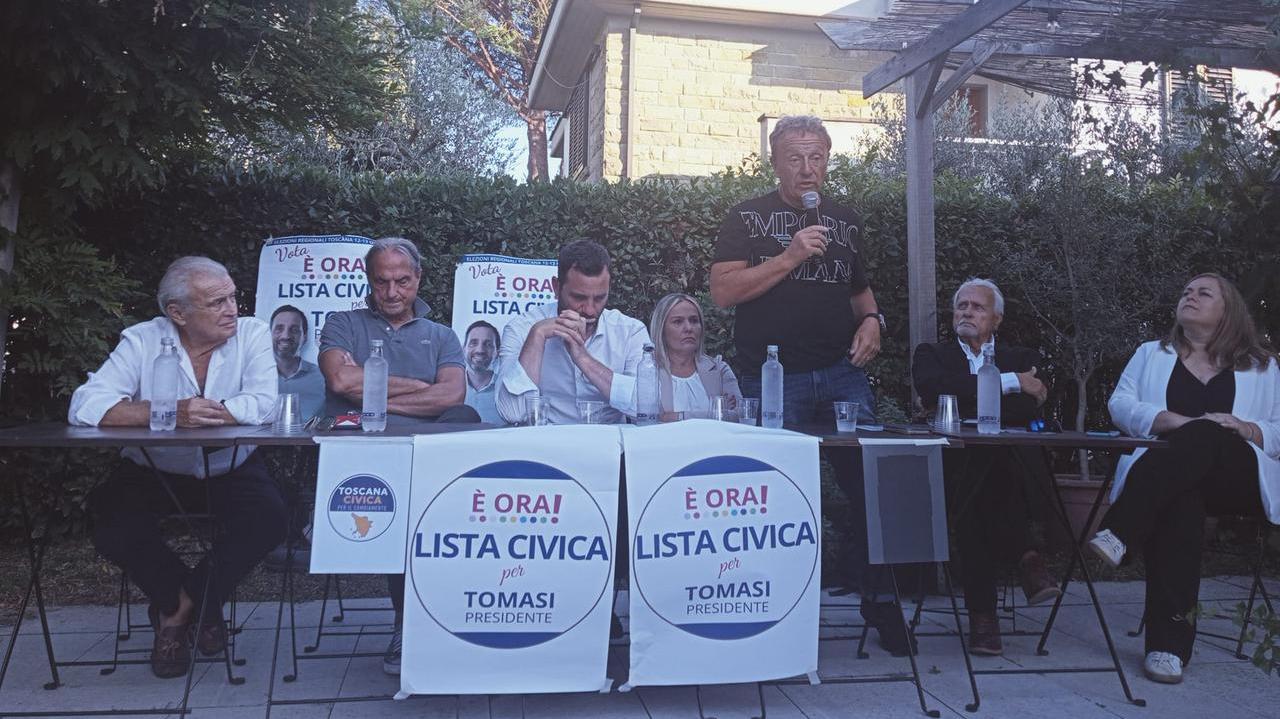 La presentazione dei candidati a Montemurlo