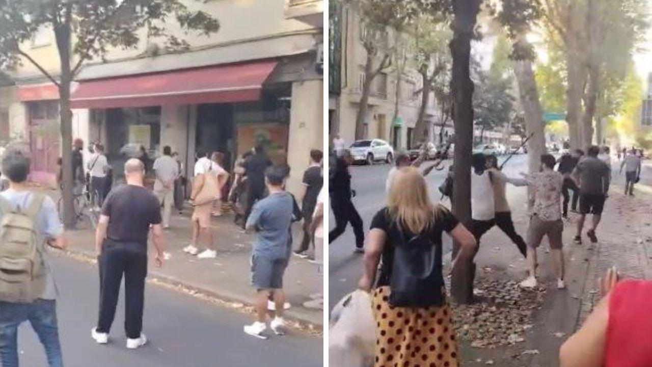 La rissa del 24 agosto in viale Vittorio Veneto