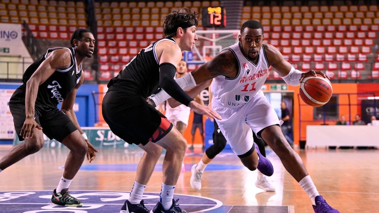 Pallacanestro Reggiana, nulla da fare per la Una Hotels: a Udine è Trapani a sorridere