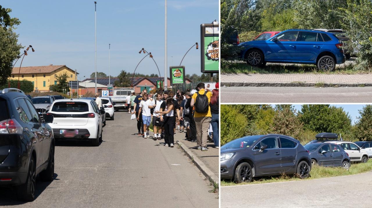 
	Code e auto parcheggiate ovunque a ModenaFiere

