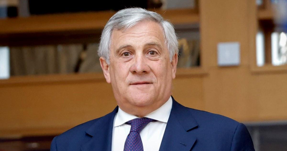
	Il ministro degli Esteri Antonio Tajani

