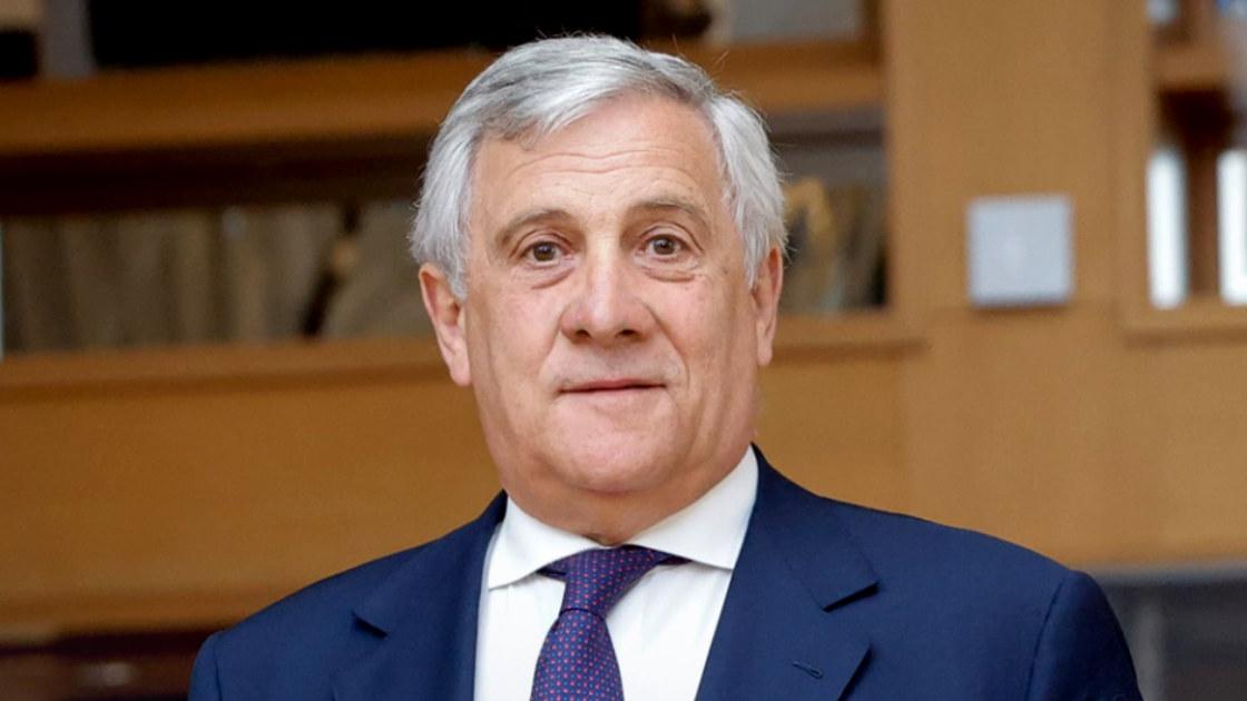 Il ministro degli Esteri Antonio Tajani
