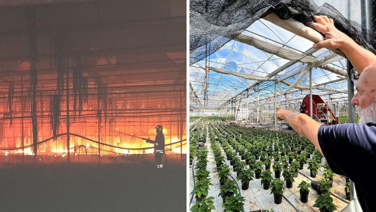 L'incendio e i danni