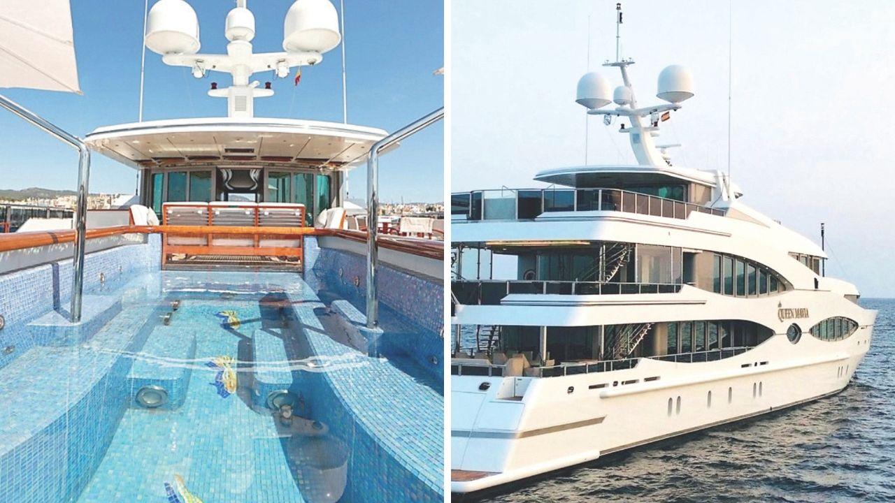 Il Quuen Mavia e l'oasi benessere sullo yacht