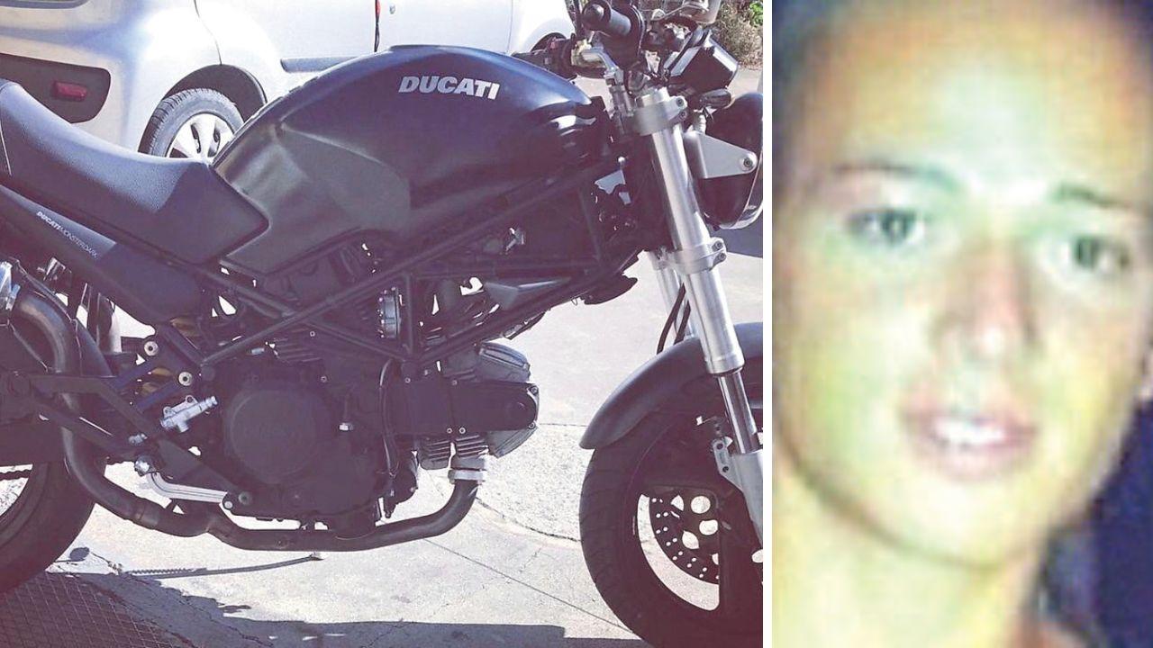 
	Federico Morrico e la sua moto

