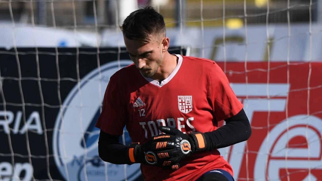 La Torres perde il portiere Andrea Zaccagno per oltre un mese