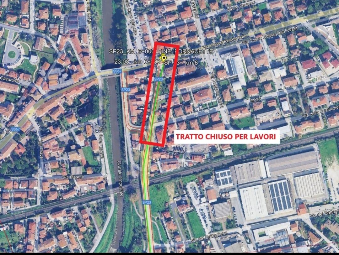 
	Il tratto chiuso

