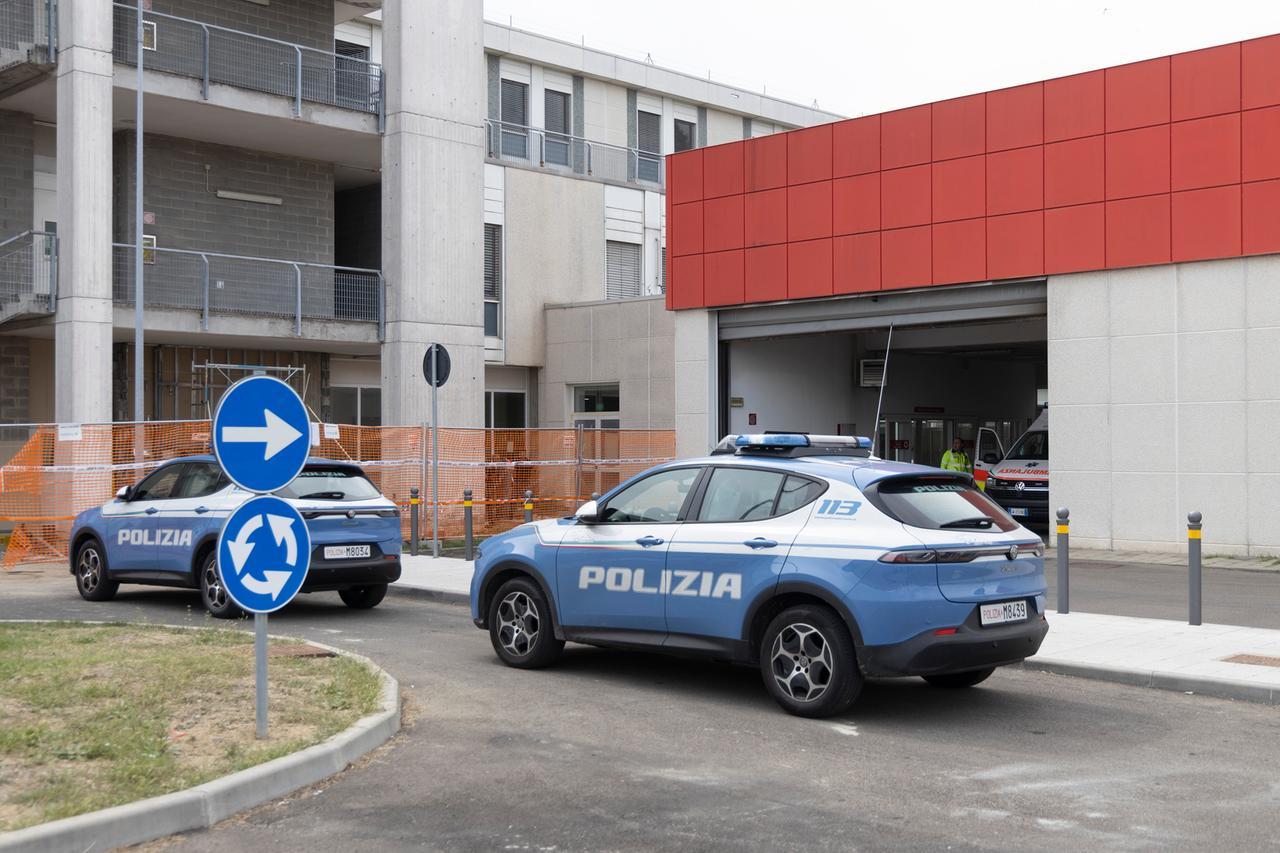 
	L'intervento degli agenti all'ospedale di Baggiovara

