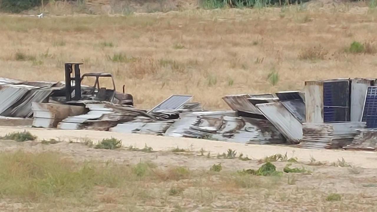 Incendio doloso al parco fotovoltaico in costruzione: distrutti 5mila pannelli