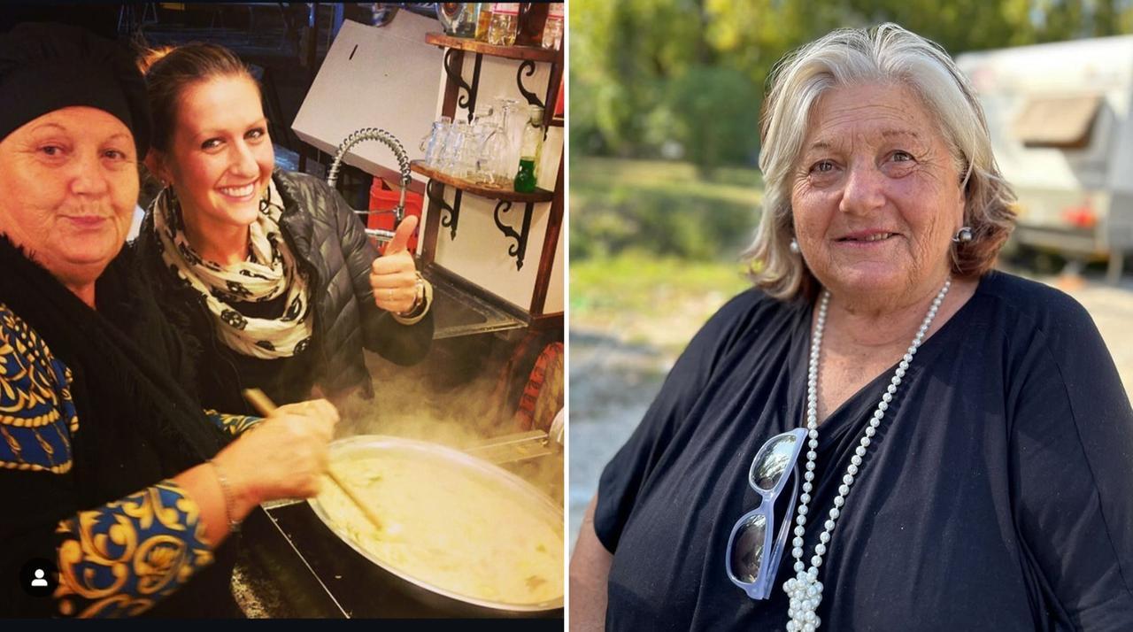 
	Silvana "Elvane" Lodolini con la nipote Azzurra

