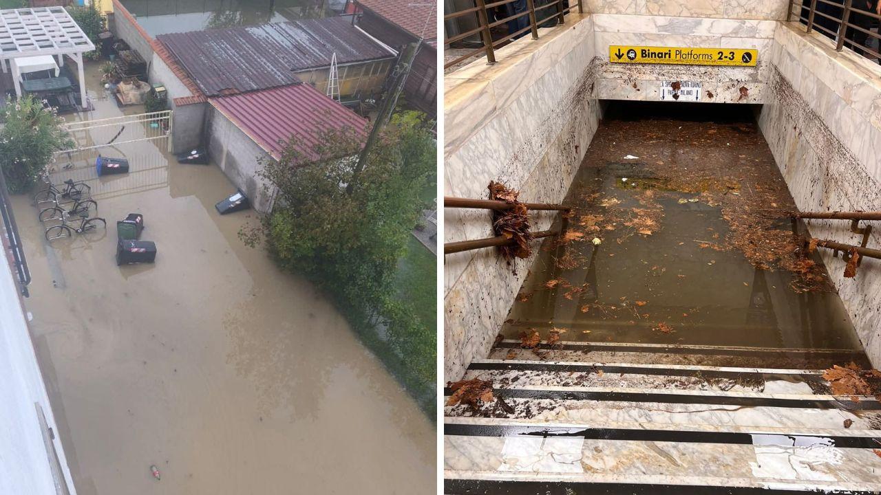 
	Gli allagamenti tra Carrara e Massa

