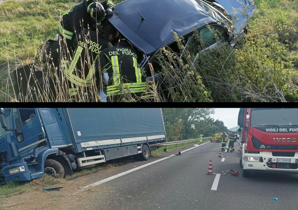Ferrara, una bambina e un uomo deceduti in due incidenti stradali
