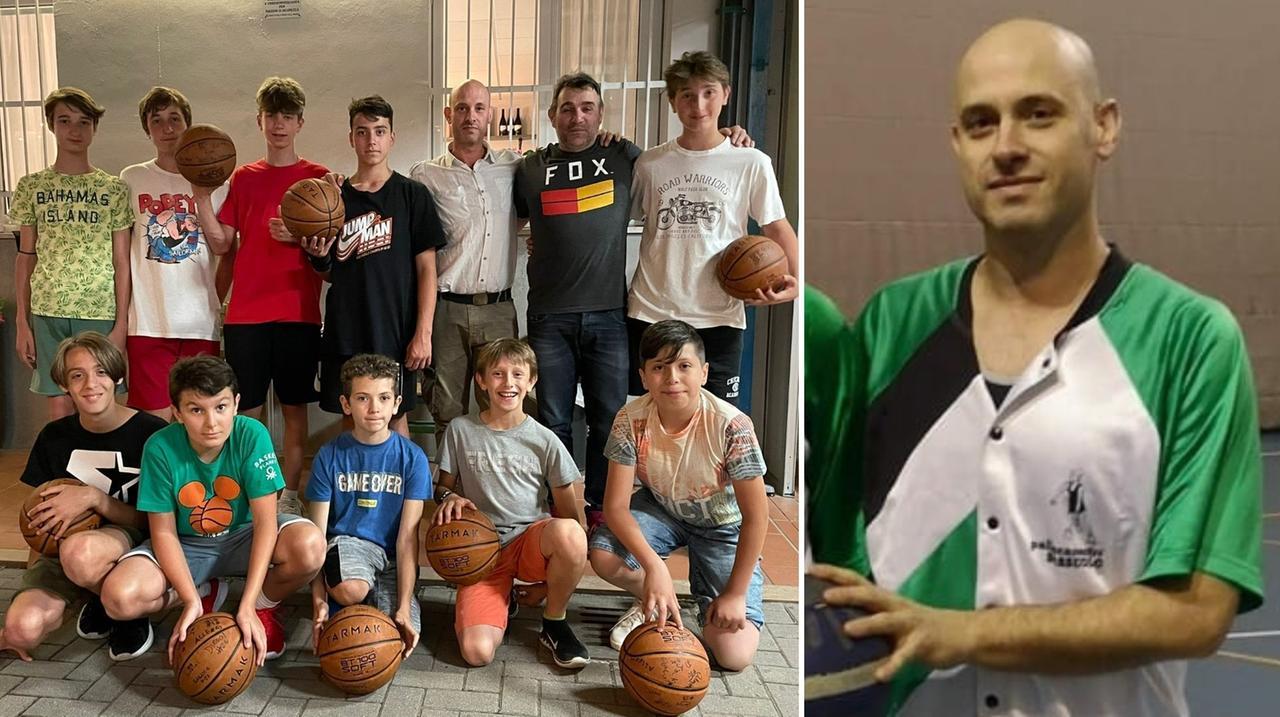
	Alessandro Nanni con una squadra e da giocatore

