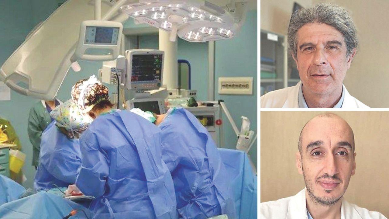 A destra dall'alto Paolo Lo Pane e Baldassarre Ferro