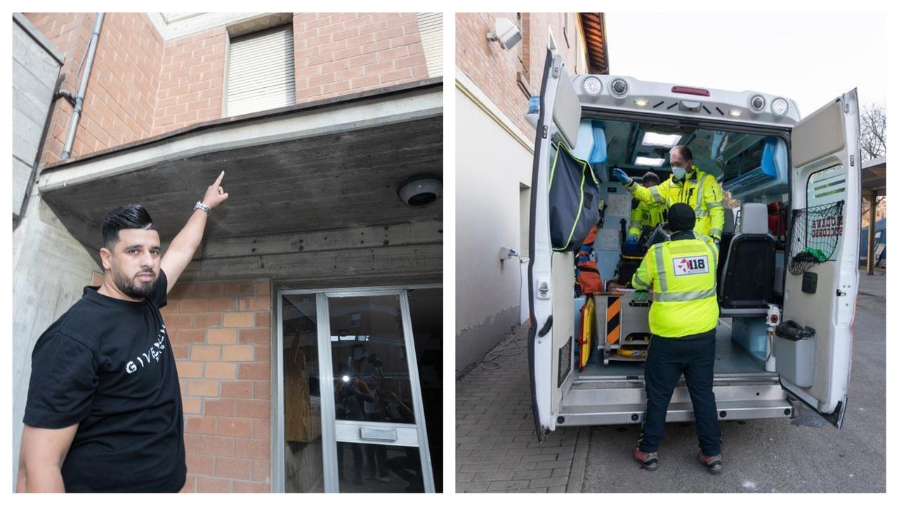 Faycal Elidrissi indica dove ha preso al volo la piccola (Foto: Esposito)