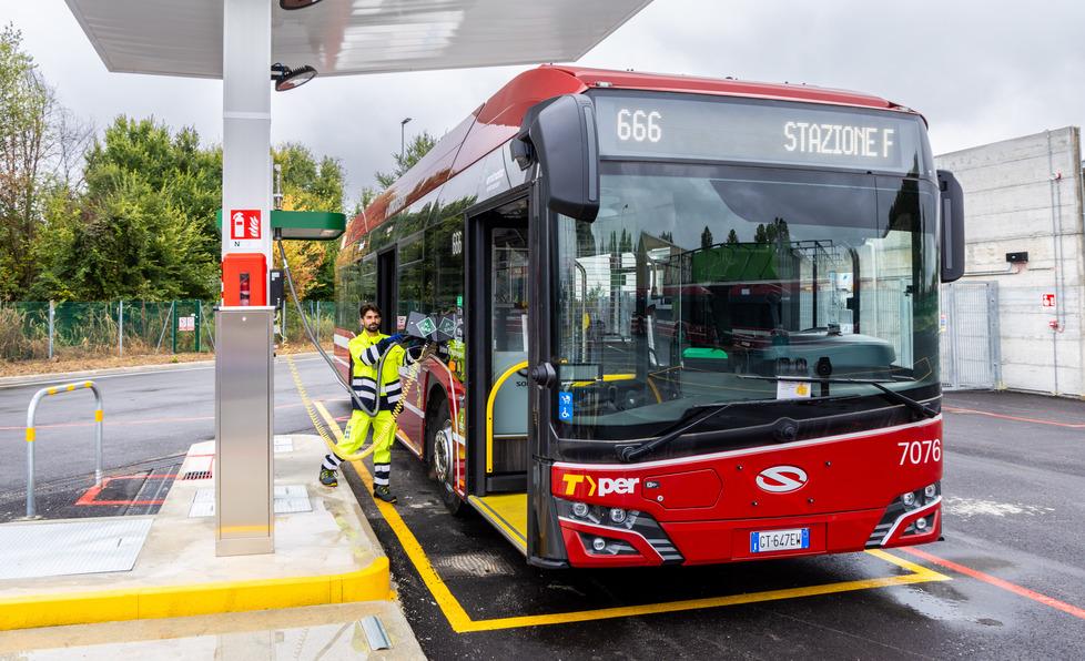 Ferrara, ecco i bus all’idrogeno