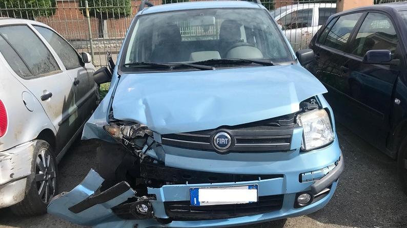 I danni riportati dall'auto