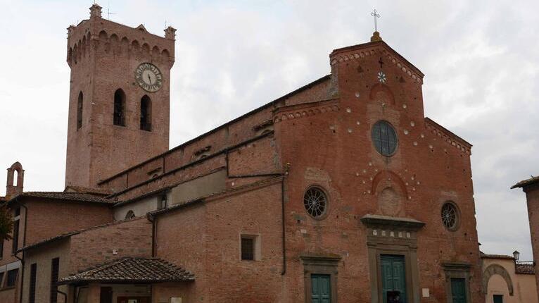 Il Duomo di San Miniato, teatro della strage del 22 luglio del 1944