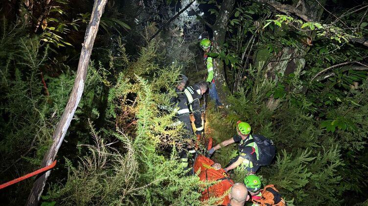 Un soccorso in montagna