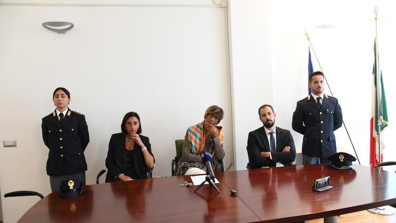 La conferenza stampa in Procura. Foto di Massimo Locci