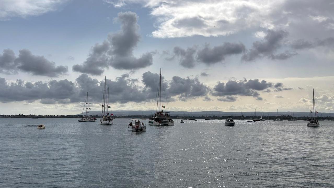 Global Sumud Flotilla, da Siracusa parte la flotta italiana