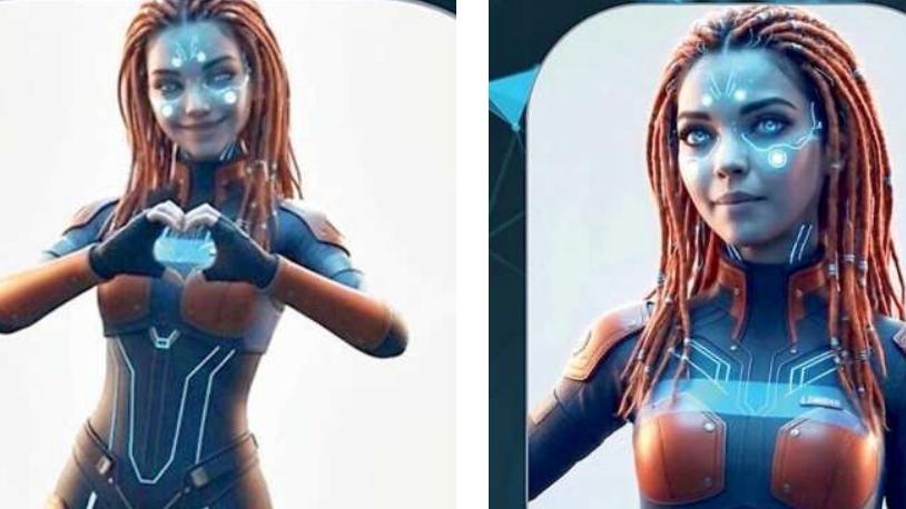 Lucy, l'avatar creato dalle scuole Mattarella