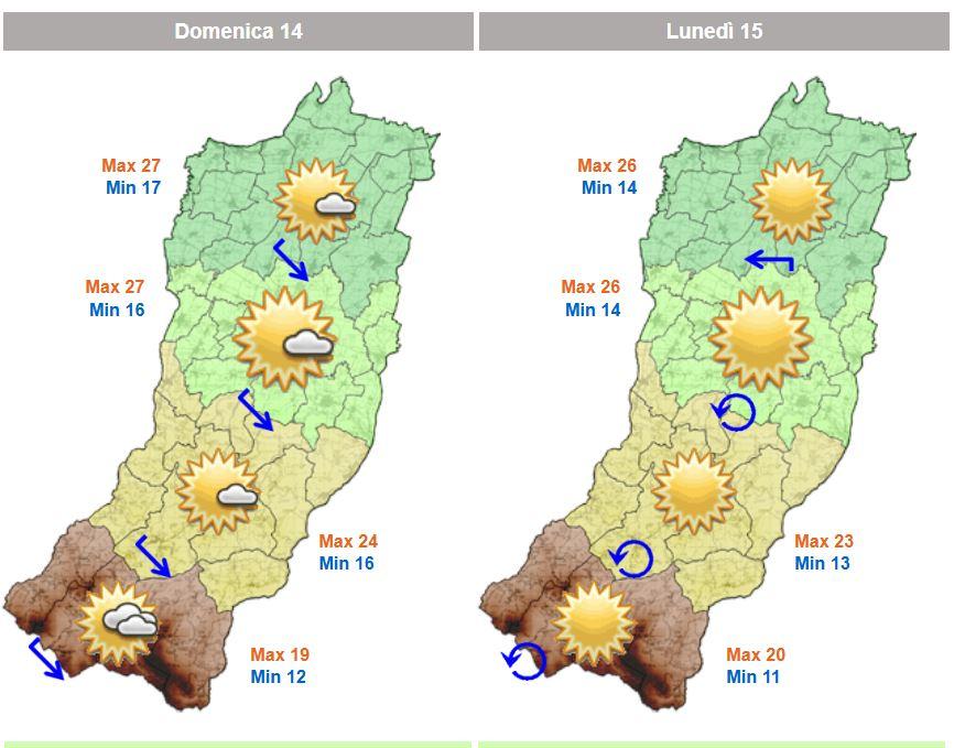 Meteo a Reggio Emilia, via libera al sole per la prima settimana di scuola: temperature fino a 28 gradi