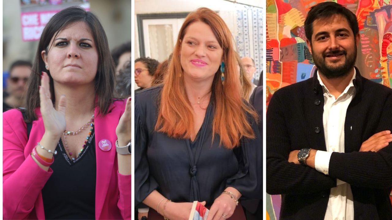 Alessandra Nardini, Sonia Luca e Matteo Trapani