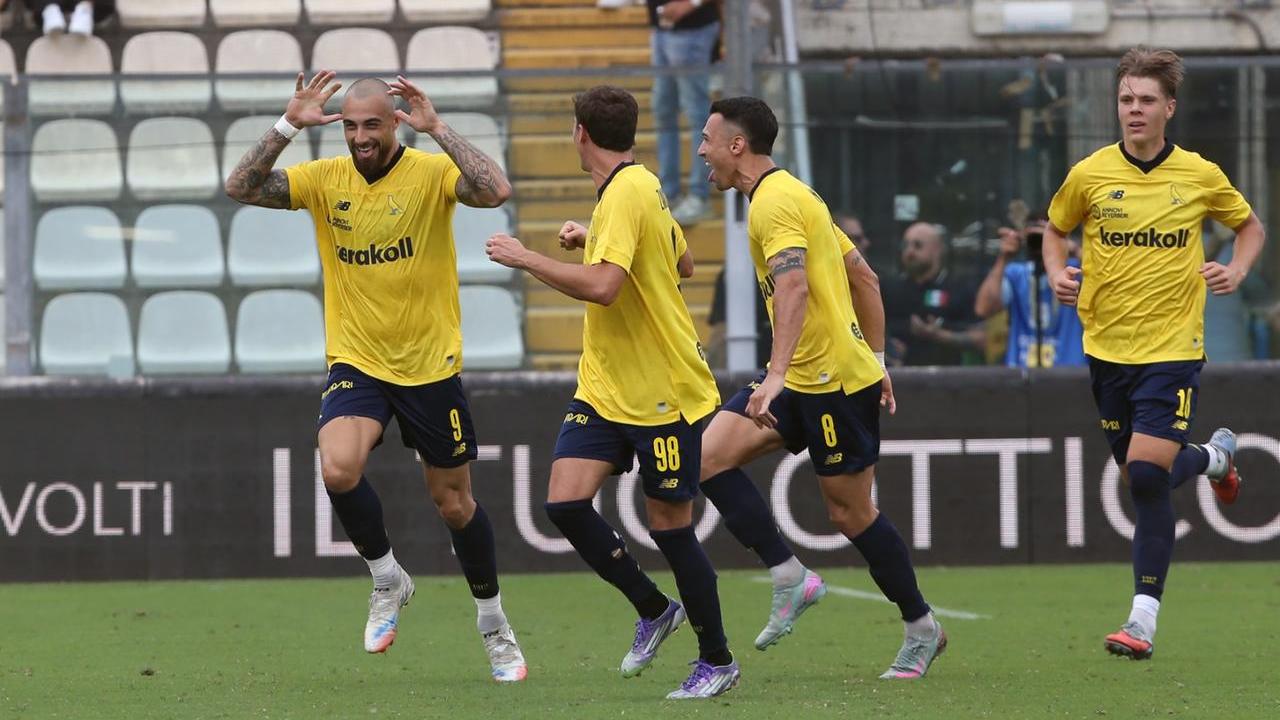 Gliozzi dopo il gol