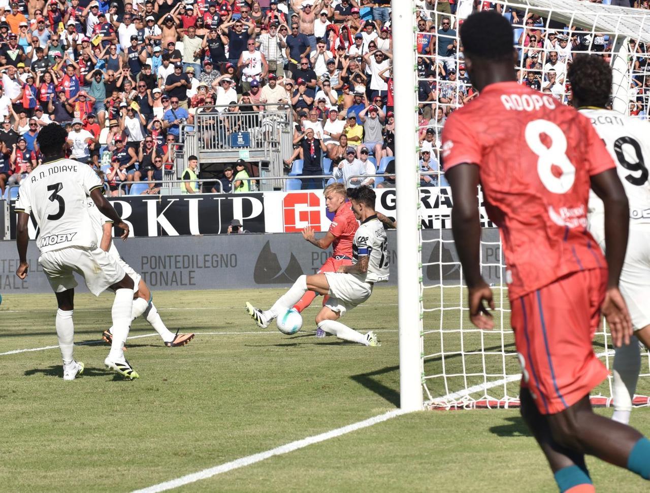 
	Il gol di Felici (foto di MarioRosas)

