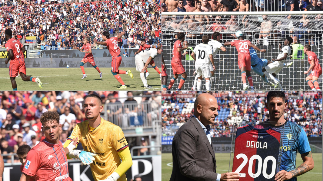Il Cagliari travolge il Parma: Mina e Felici firmano i 2 gol della prima vittoria di campionato