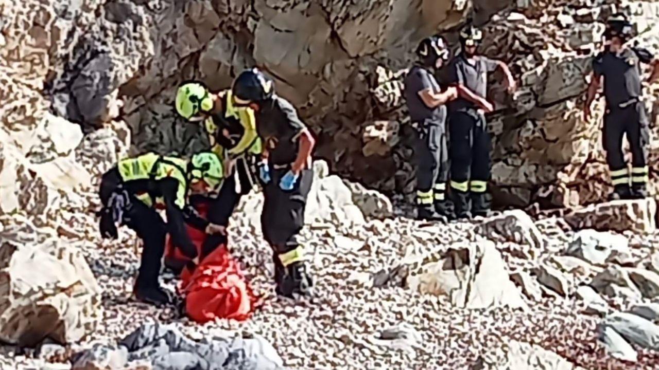 (foto dai vigili del fuoco)