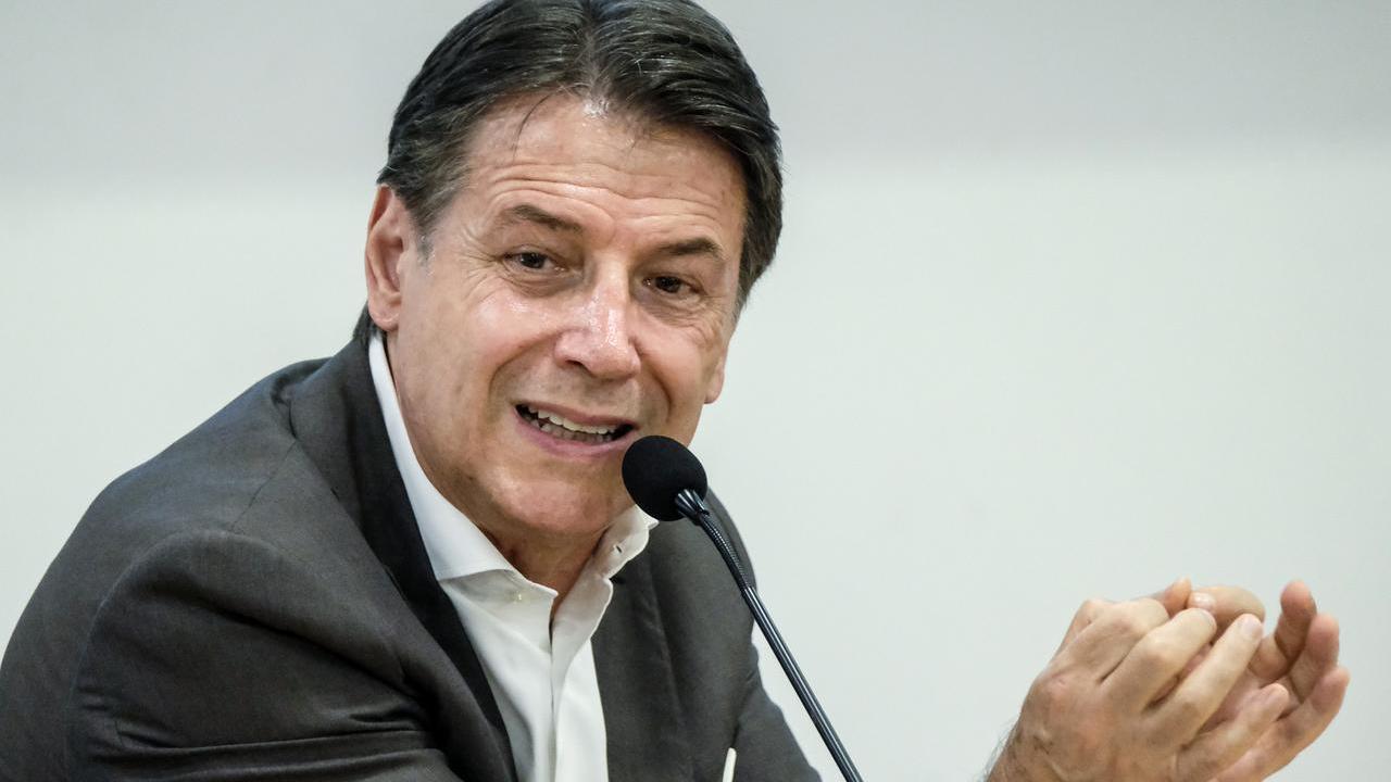 Giuseppe Conte e Dario Franceschini alla Festa dell’Unità di Reggio Emilia