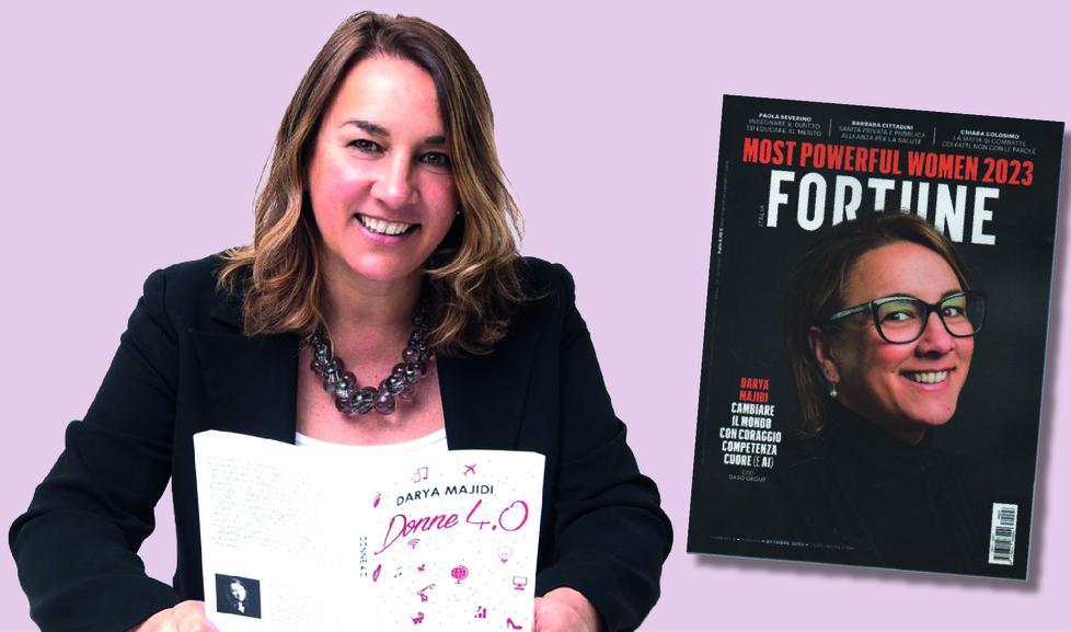 Darya Majidi con il suo libro “Donne 4.0”