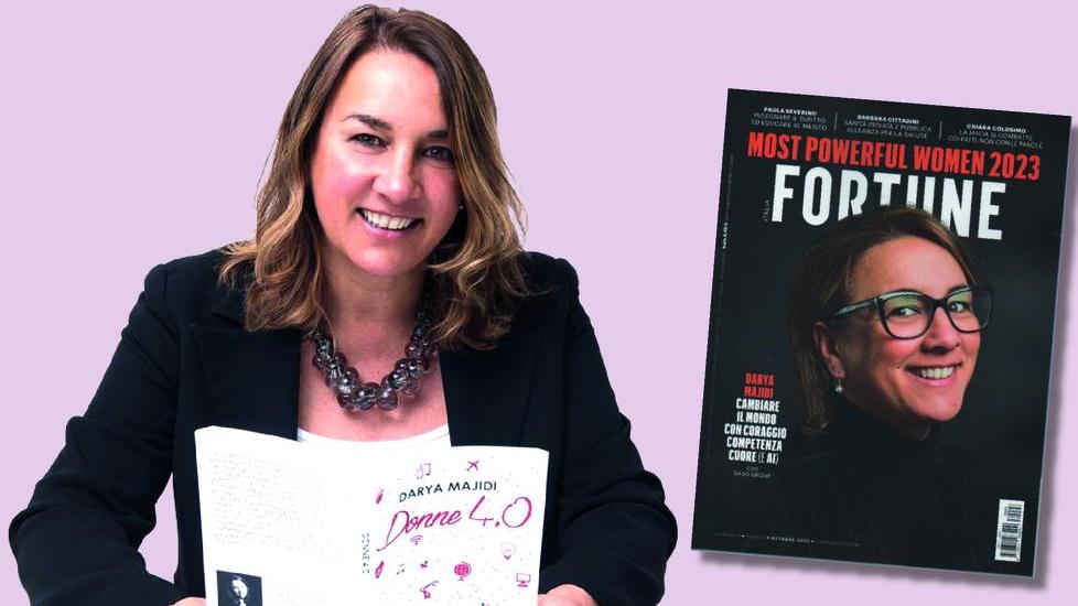 Darya Majidi con il suo libro “Donne 4.0”