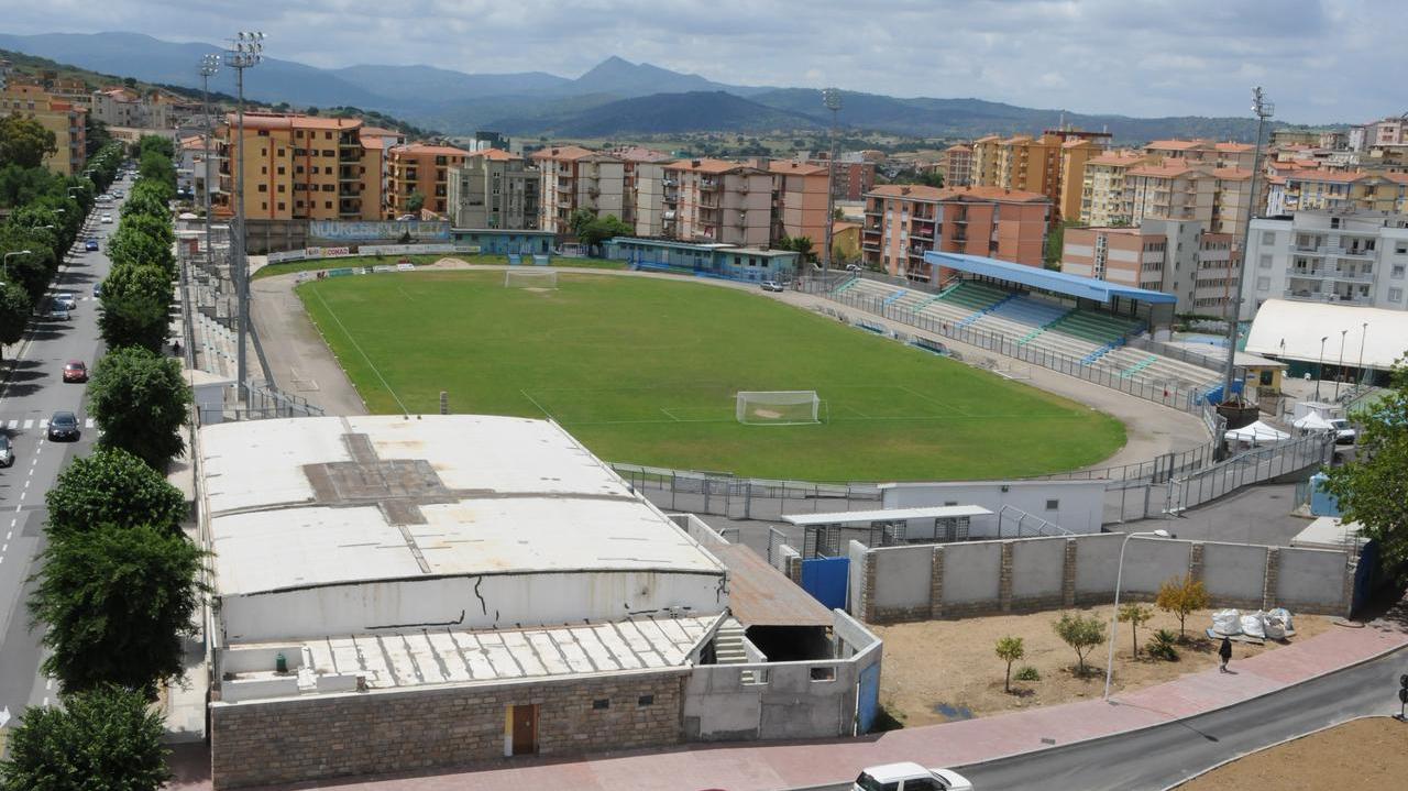 Lo stadio Quadrivio di Nuoro (foto di Massimo Locci)