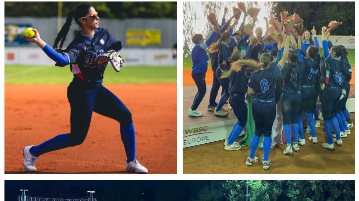 La modenese Erika Piancastelli in azzurro e il trionfo dell'Italia (Foto: Fibs)