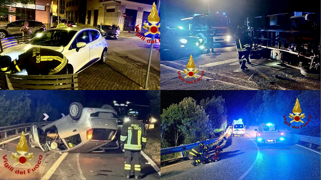 Sabato notte di incidenti nel Nord Sardegna: cinque feriti