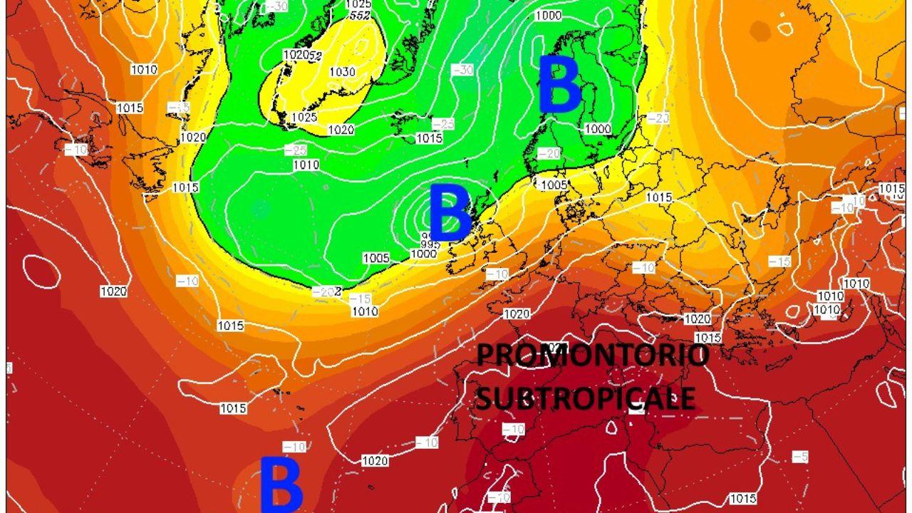 L'elaborazione grafica a cura del Centro Meteo Toscana