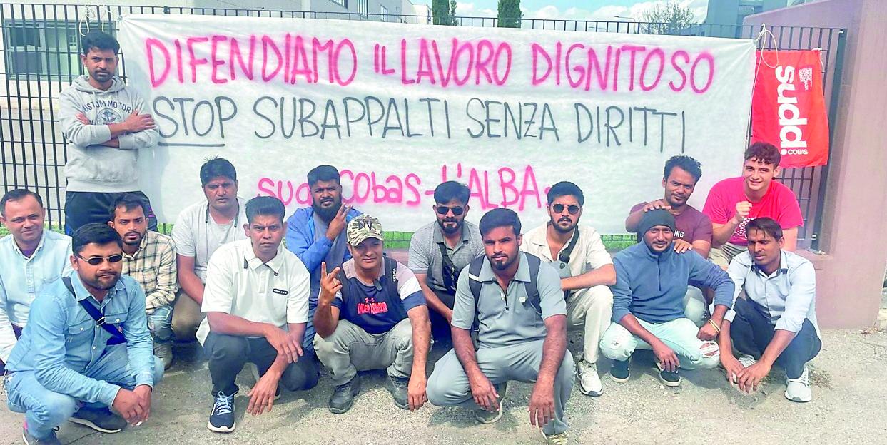 
	Il presidio dei lavoratori davanti all'azienda di Montemurlo

