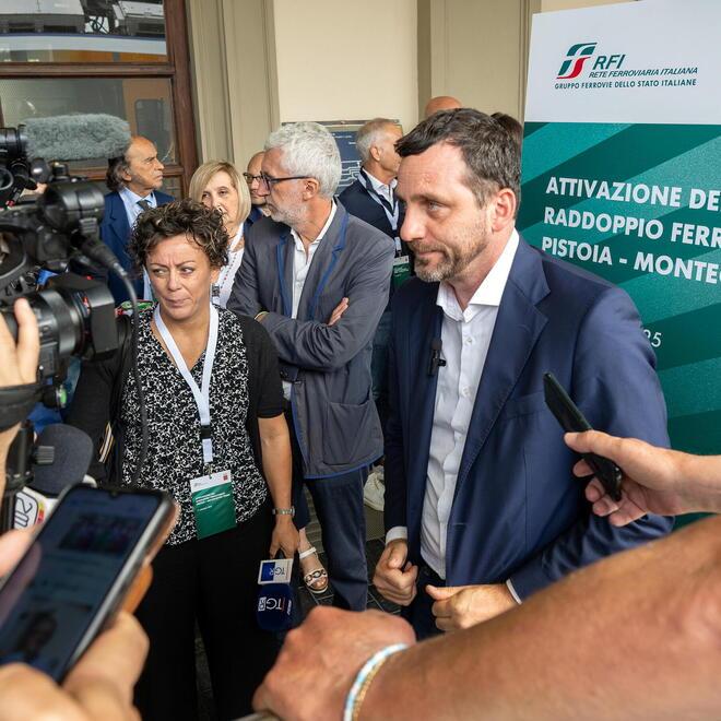 
	Alessandro Tomasi, sindaco di Pistoia e candidato alla presidenza della Regione&nbsp;

