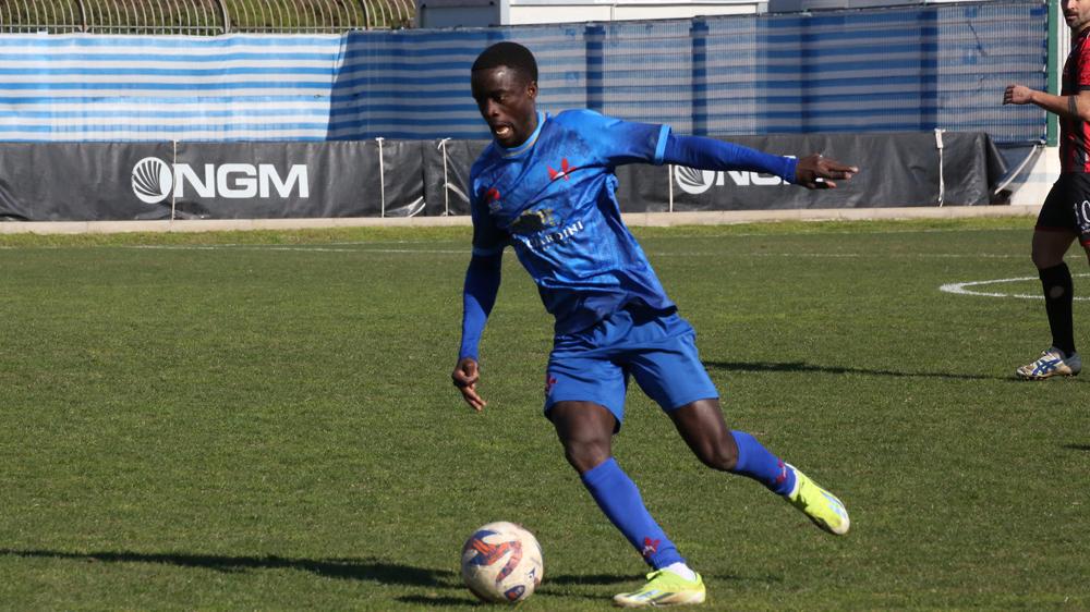 Kouassi, autore della rete decisiva