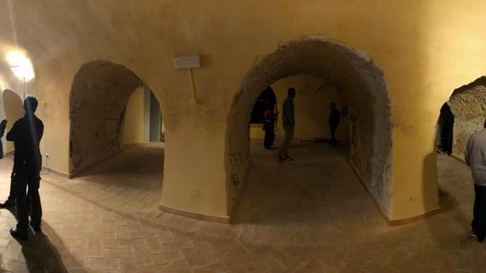Sassari l'interno del Palazzo della Frumentaria